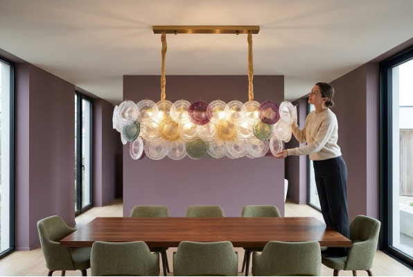 Chandelier Modern New Ceiling Light Living Room Gold Crystal