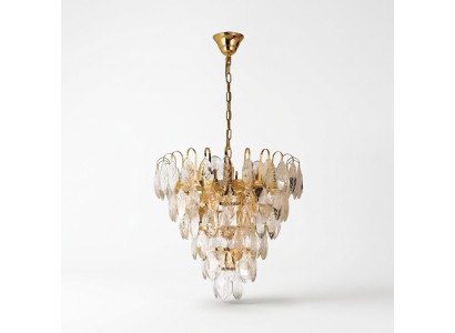 Chandelier gold ceiling lamp light lamps living room 50x58