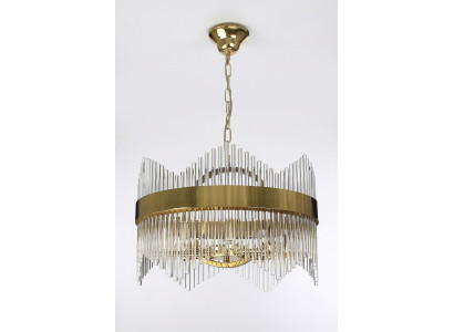 Ceiling lamp style modern living room ceiling light glass new gold