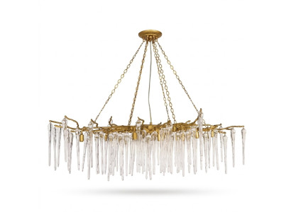 Ceiling lamp glass ceiling light living room lamp light tropics crystal