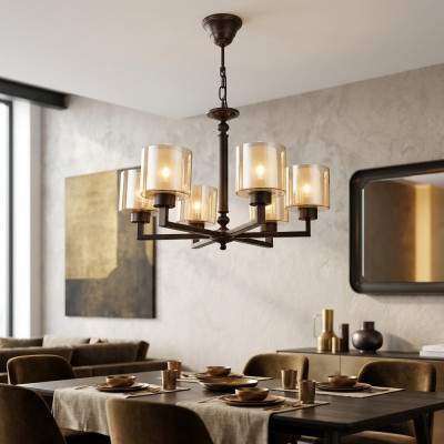Ceiling lamp living room light fixture glass lighting ceiling light