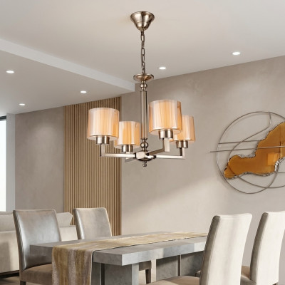 Ceiling lamp style modern chandelier glass living room lamp bedroom