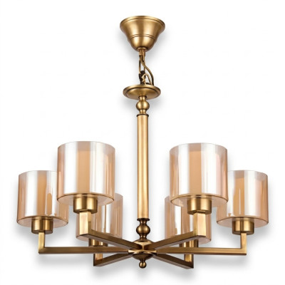 Ceiling lamp living room ceiling lights lampshade chandelier glass luxury