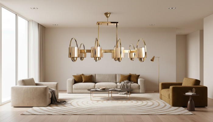Ceiling lamp Luster Glass Ceiling lamp Living room new style Modern