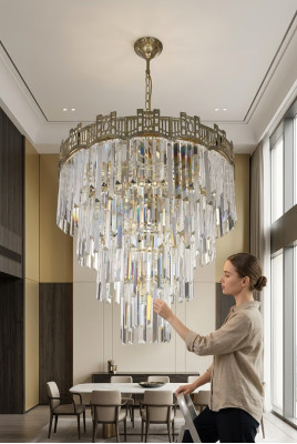 Chandelier Style Modern Ceiling Lights Living Room Crystal Luxury