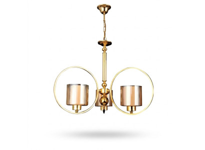 Ceiling lamp pendant lamp gold living room style modern