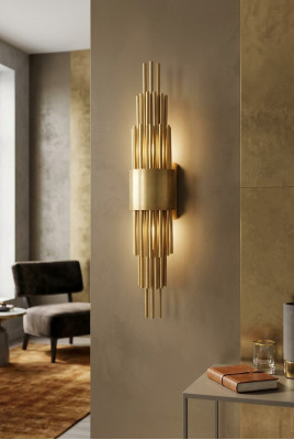 Wall lamp living room metal base wall lights lamp new modern