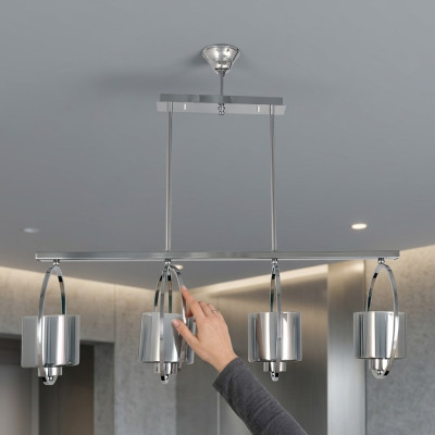 Chandelier Luxury Lustr Glass Pendant Light Living Room Lamp E14