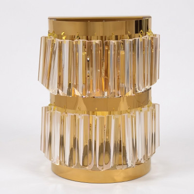 Wall sconce design wall lamp crystal pattern light living room