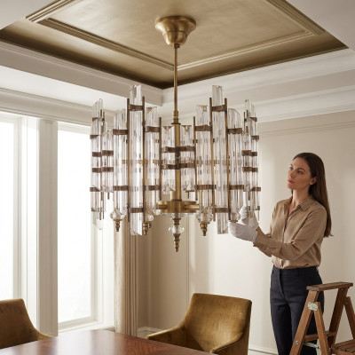 Chandelier Living Room Ceiling Light Style Modern Bedroom