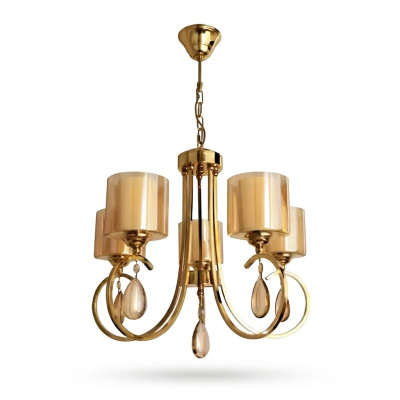 Chandelier Pendant Light Hanging Lamp Living Room Luxury Lustre Glass