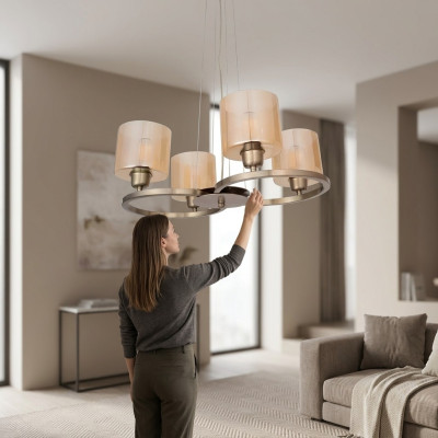 Ceiling lamp modern glass ceiling hanging lamp living room hanging new