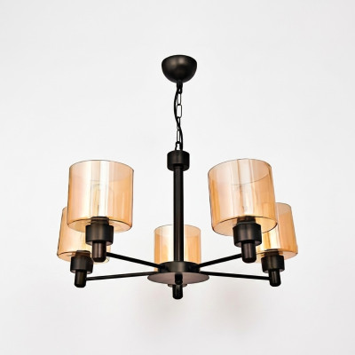 Loft Ceiling Light Chandelier Glass Ceiling Lamp Living Room Hanging Lamp 65x70
