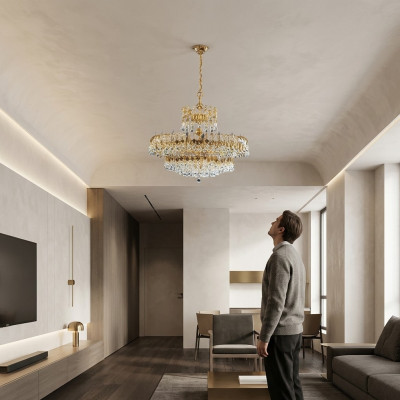 Chandelier lamp light living room ceiling light luxury chandelier lamps