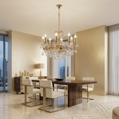 Chandelier Classic Light Lighting Lamp Living Room Lamps