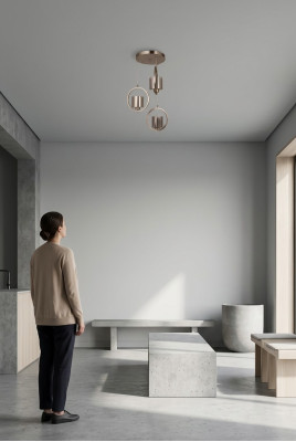 Chandelier Ceiling Light Fixture Glass Luxury Living Room