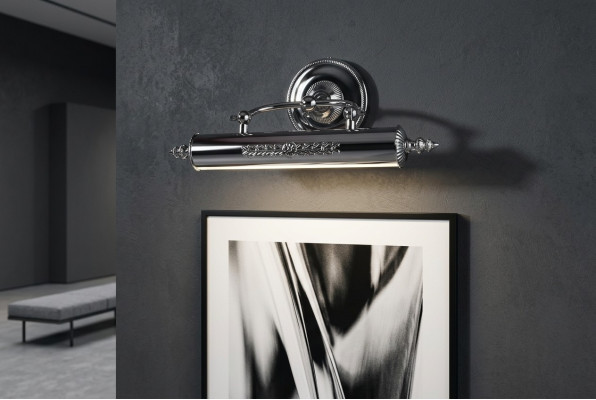 Elegant wall lamp for living room with luxury metal base