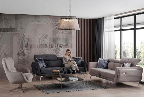 2-seater adjustable soft sofa in a modern style for your home
