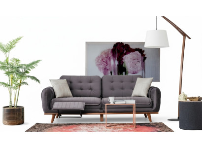 Three-seater sofa couch upholstery furniture multifunction couches sofas 216cm