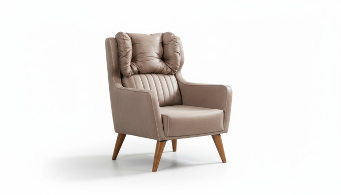 Country-style armchair wingback chair relax TV single sofa couch