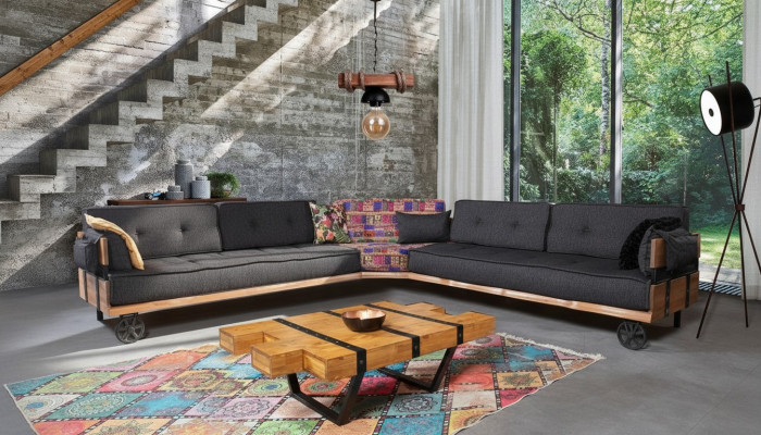 Loft coffee table design furniture table 130x80 living room wooden table coffee tables