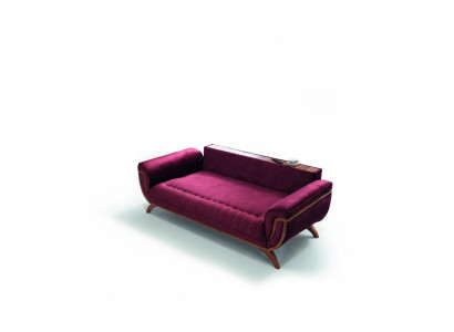 Adjustable couch with table deep sofa big sleep couches furniture 226cm