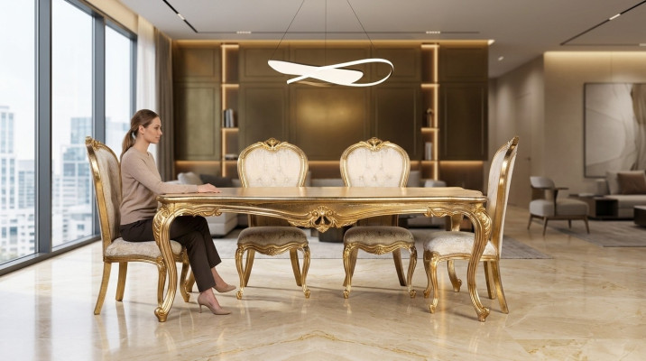 Classic chair dining room beige dining chairs classic design luxury chairs