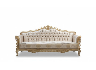 3-seater sofa living room couch classic design luxury fabric sofa new
