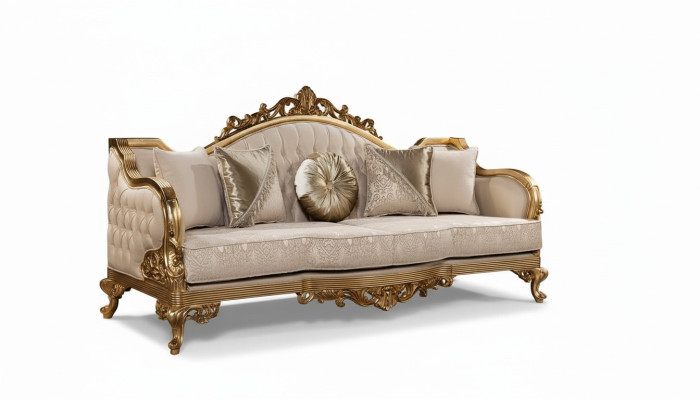 Classic Designer Couch Club Furniture Sofas 3+1 Seater Sofa Set