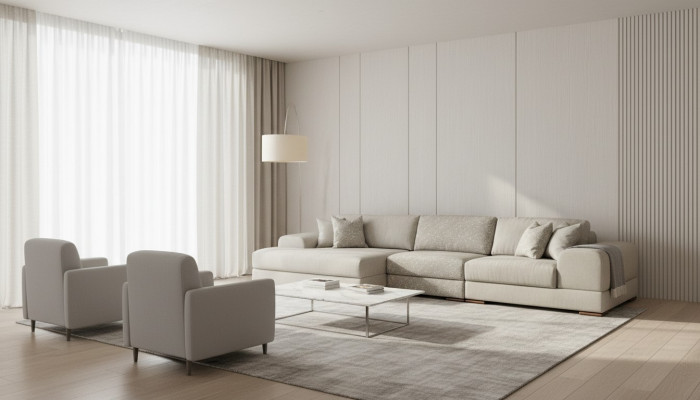 Corner sofa L-shape living landscape luxury gray sofa couch modern furniture