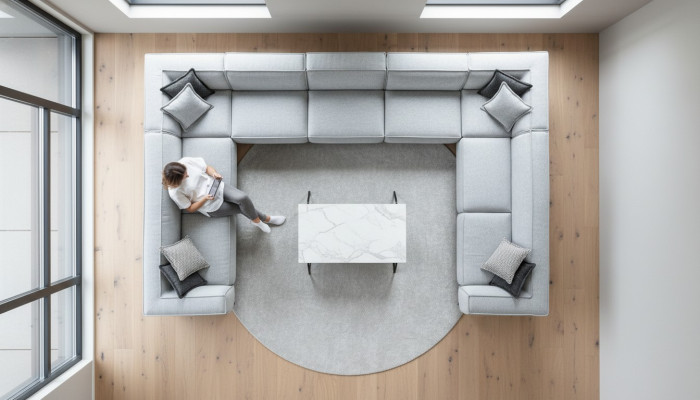 Sofas U Form Upholstered Sofa Modern Living Room Sofa Couch Design Fabric