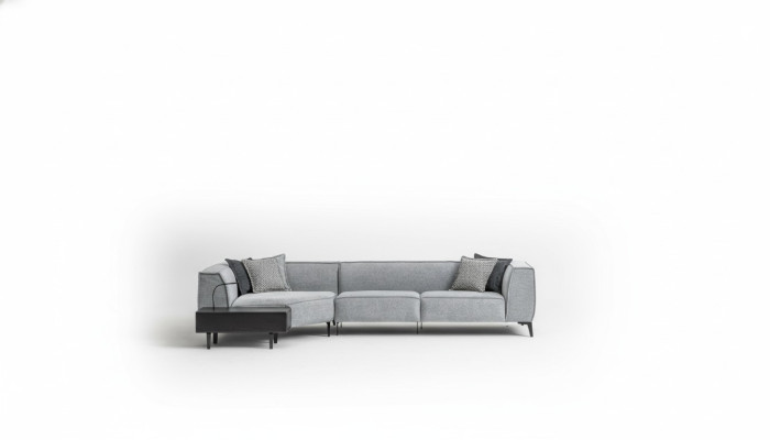 Corner sofa L shape, upholstered sofa, living room style furniture, couches, couch 340x165