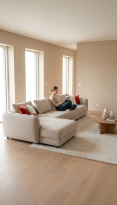 Beige sectional sofa luxury living room couch L-shape modern design 420x170