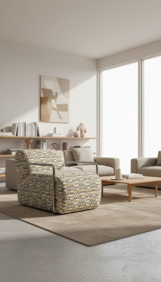 Armchair Design Modern Living Room 1 Seater Luxury Upholstered Armchair Furniture Relax Club