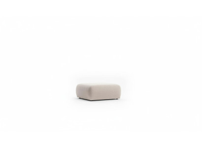 Ottoman Beige Living Room Upholstery Textile Furniture Furniture Ottoman Couch