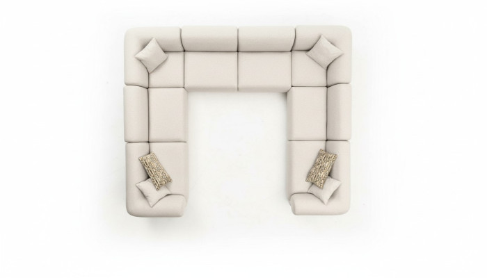 Corner sofa U-shape living room luxury style modern design sofa couch sectional sofa