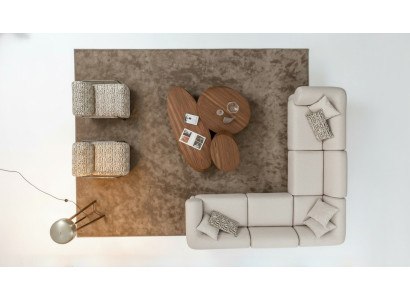 Corner sofa corner couch upholstery furniture corner set sofa set L shape 2x armchair