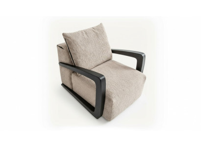 Armchair Upholstery 1 Seat Designer Textile Living Room Style Modern New