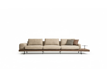 Sofa 4-seater luxury upholstered sofa new design textile living room modern