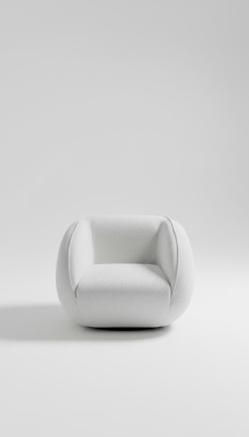 Fabric Armchair 1-Seater Upholstered Armchair Modern Design Luxury Living Room