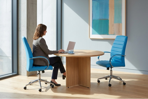 Round desk study room new office furniture work table designer