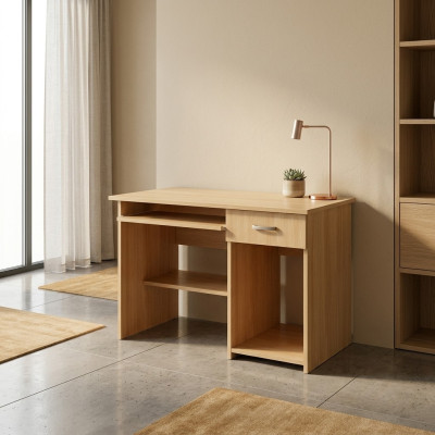 Wooden computer desk study modern office furniture office desk new office