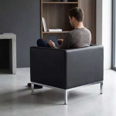 Chair study office furniture textile new black seat luxury furniture