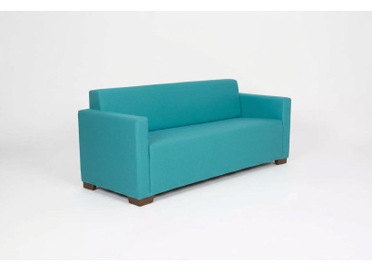 Turquoise Three-Seater Modern Luxury Sofa Office Furniture Office Furniture