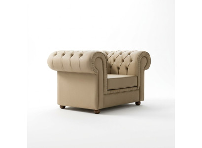Chesterfield armchair luxury office furniture single-seater upholstered armchair modern