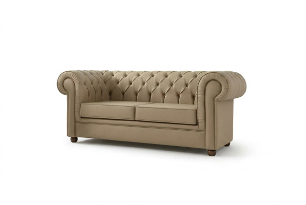 Chesterfield two-seater office furniture luxury study furniture upholstered sofa