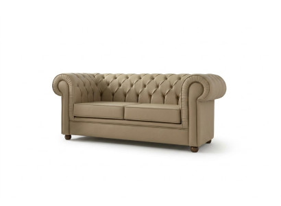 Chesterfield two-seater office furniture luxury study furniture upholstered sofa