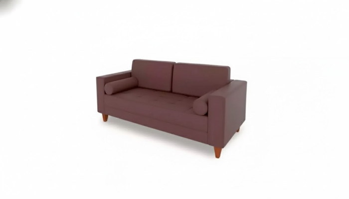 Modern two-seater upholstered furniture couch fabric sofas office furnishings