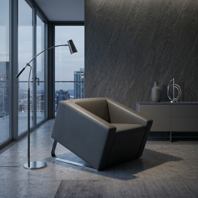 Chair Study Modern Seating Office Furniture Textile Design New