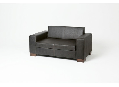 Two-seater office furniture black office design luxurious sofa